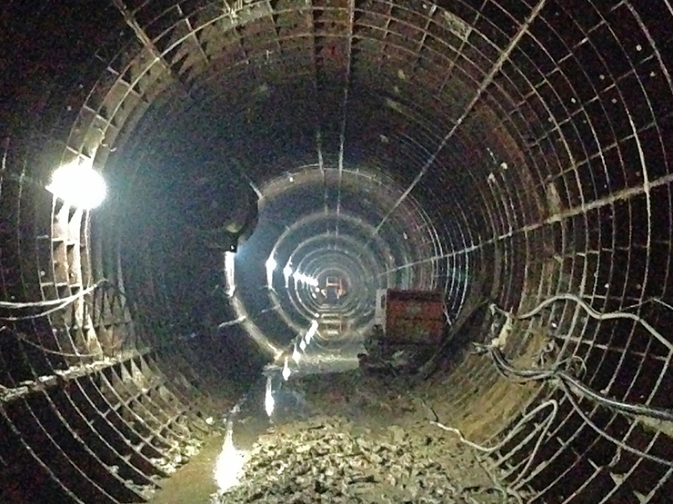 Túneis do Metro de Argel