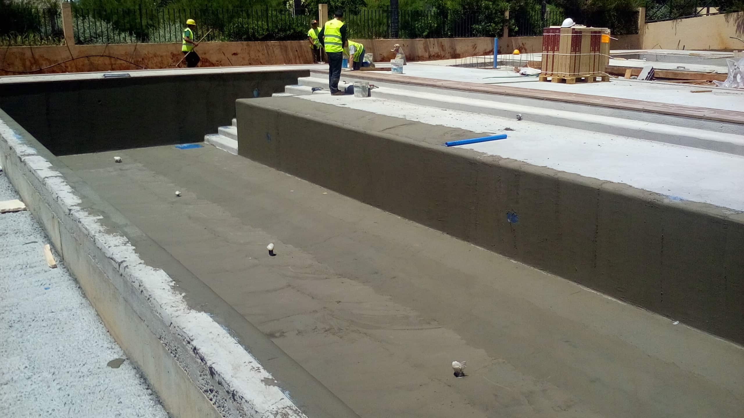 Impermeabilização de piscina