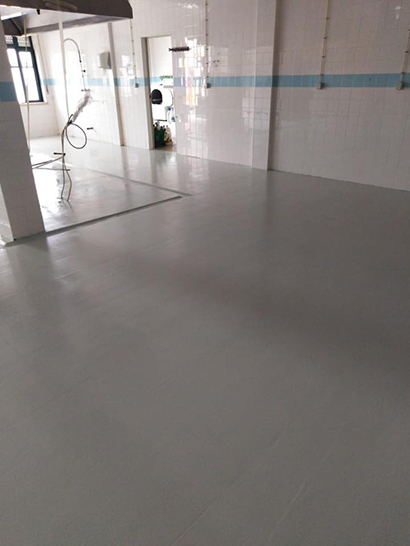 Pavimento em cozinha